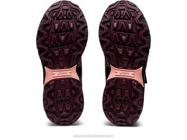 Asics försatsning 8 förskola barn D6D04379 svart/djup mars