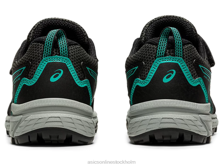 Asics försatsning 8 förskola barn D6D04497 svart/baltisk juvel