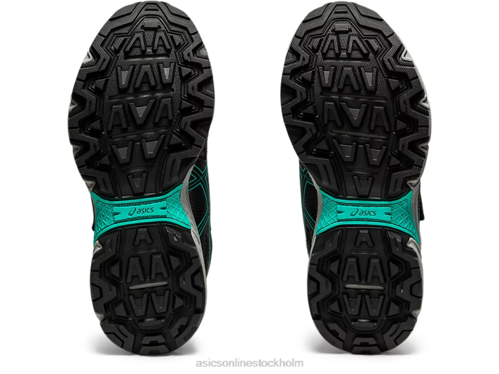 Asics försatsning 8 förskola barn D6D04497 svart/baltisk juvel