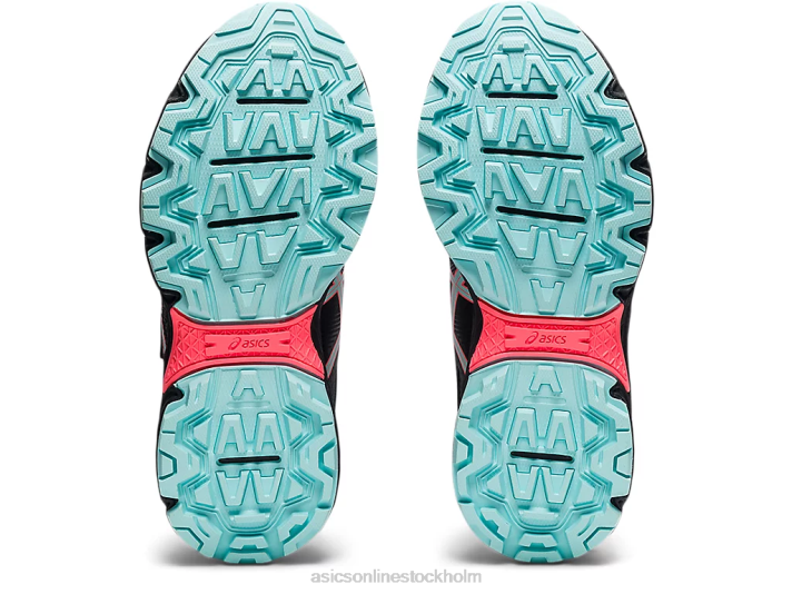 Asics försatsning 8 förskola barn D6D04501 svart/klarblå