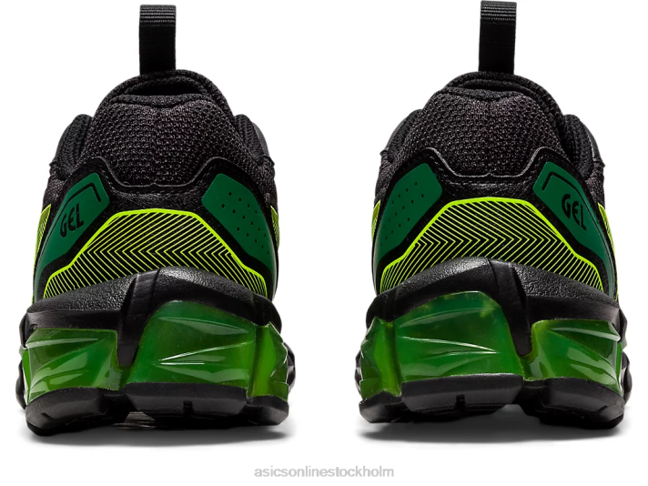 Asics gel-quantum 90 3 förskola barn D6D04355 svart/säkerhetsgul