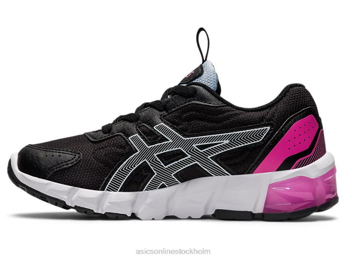 Asics gel-quantum 90 3 förskola barn D6D04504 svart/mjuk himmel