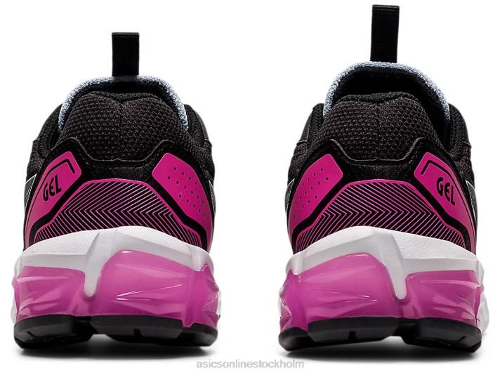 Asics gel-quantum 90 3 förskola barn D6D04504 svart/mjuk himmel