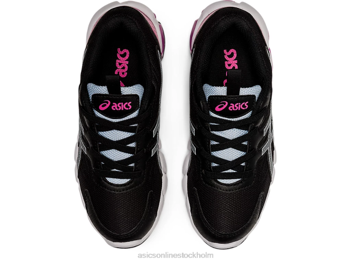 Asics gel-quantum 90 3 förskola barn D6D04504 svart/mjuk himmel