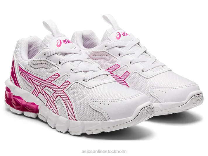 Asics gel-quantum 90 3 förskola barn D6D04514 vit/rosa rave