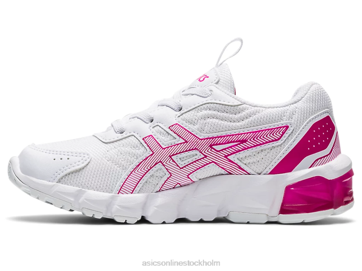 Asics gel-quantum 90 3 förskola barn D6D04514 vit/rosa rave