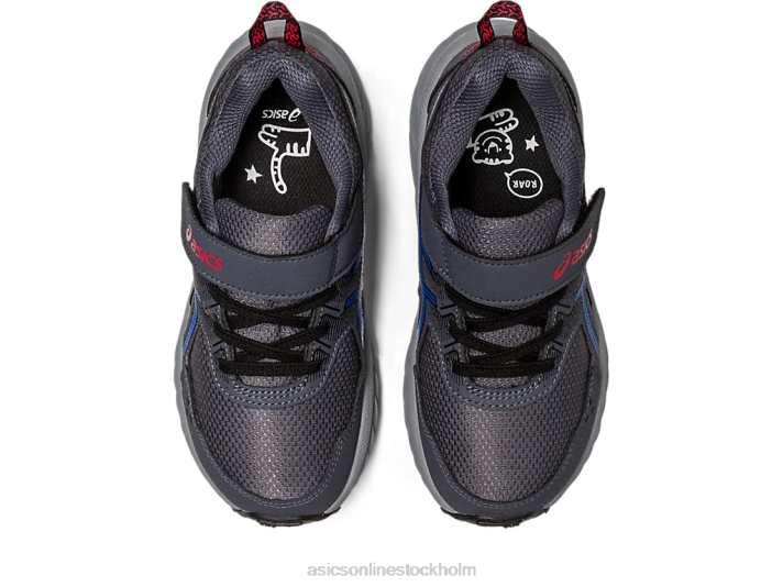 Asics gel-venture 9 förskola barn D6D04217 bärare grå/tonfiskblå