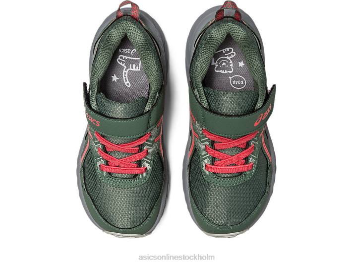 Asics gel-venture 9 förskola barn D6D04223 murgröna/papaja