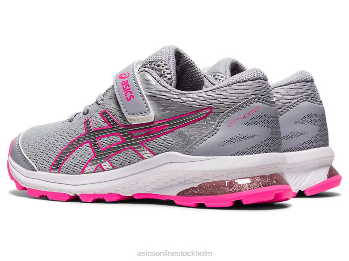 Asics gt-1000 10 förskola barn D6D04312 piemontegrå/rent silver