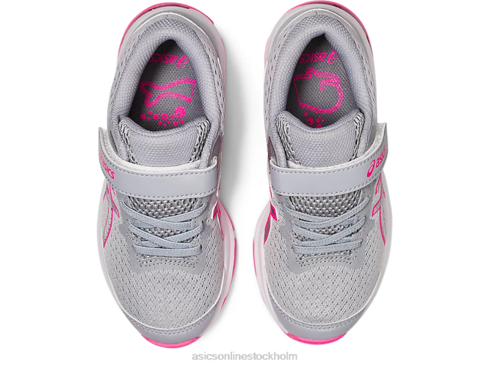 Asics gt-1000 10 förskola barn D6D04312 piemontegrå/rent silver