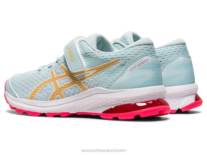 Asics gt-1000 10 förskola barn D6D04537 aqua angel/champagne