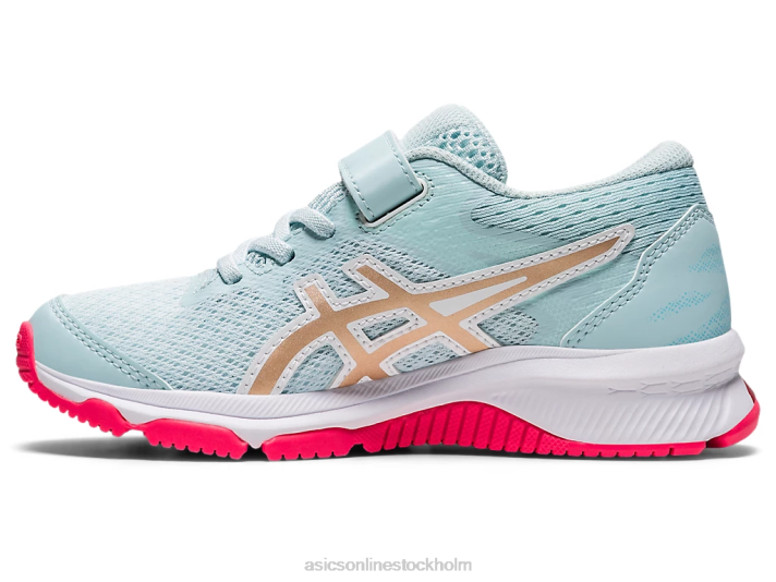 Asics gt-1000 10 förskola barn D6D04537 aqua angel/champagne