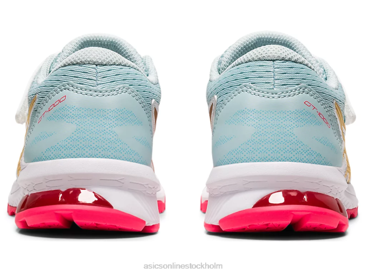 Asics gt-1000 10 förskola barn D6D04537 aqua angel/champagne