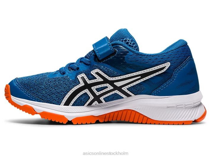 Asics gt-1000 10 förskola barn D6D04538 återfödd blå/svart