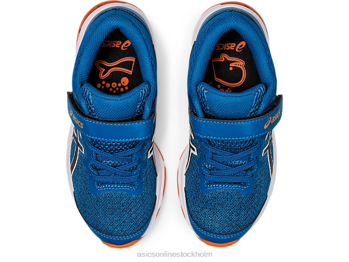 Asics gt-1000 10 förskola barn D6D04538 återfödd blå/svart