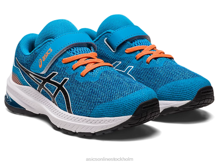 Asics gt-1000 11 förskola barn D6D04320 ö blå/svart