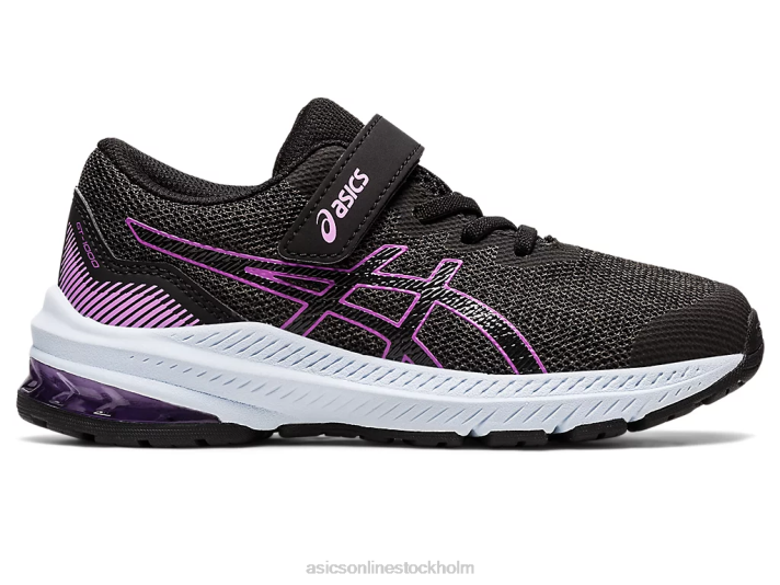 Asics gt-1000 11 förskola barn D6D04369 grafitgrå/orkidé