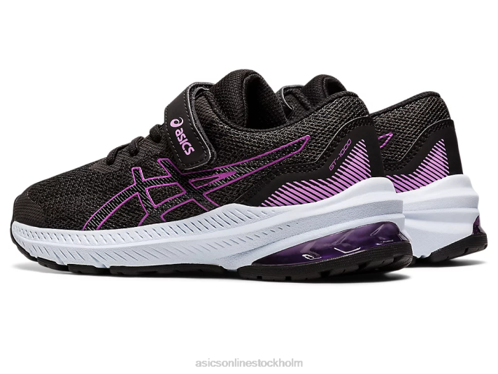 Asics gt-1000 11 förskola barn D6D04369 grafitgrå/orkidé
