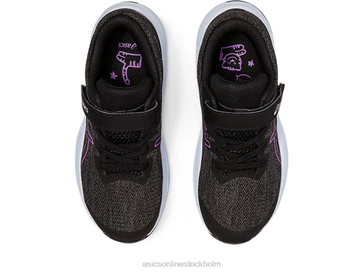 Asics gt-1000 11 förskola barn D6D04369 grafitgrå/orkidé