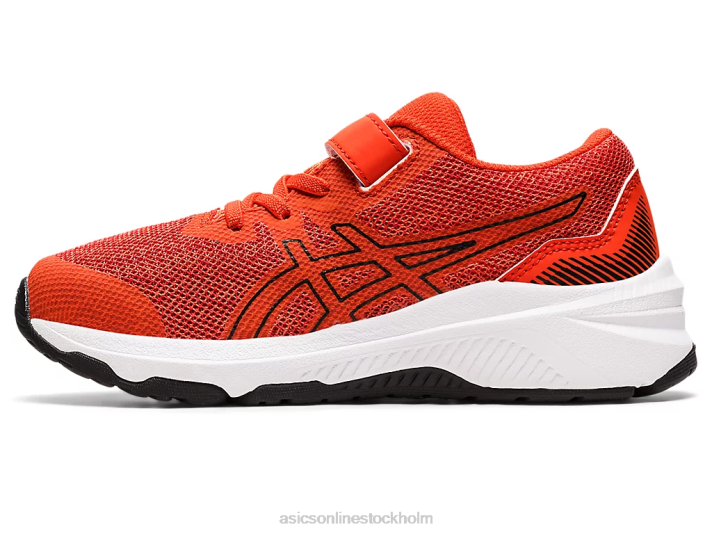 Asics gt-1000 11 förskola barn D6D04370 körsbärstomat/svart