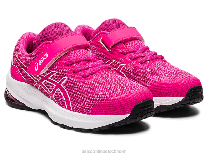 Asics gt-1000 11 förskola barn D6D04452 rosa glo/vit