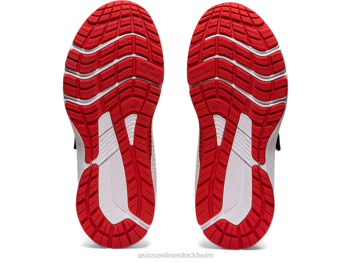 Asics gt-1000 11 förskola barn D6D04458 grafitgrå/eldröd