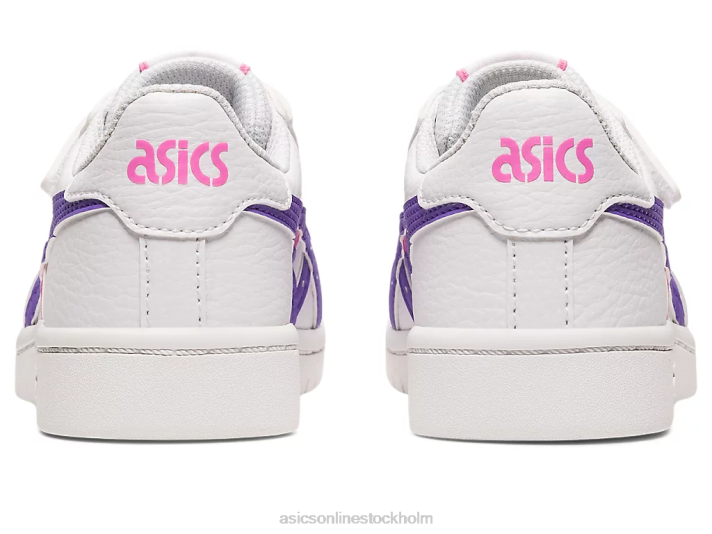 Asics japans förskola barn D6D04323 vit/ametist