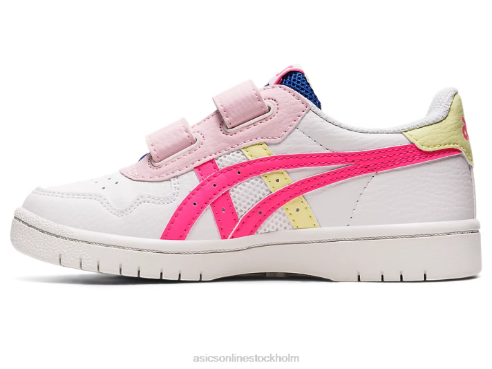Asics japans förskola barn D6D04418 vit/het rosa