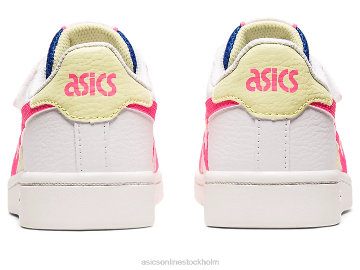 Asics japans förskola barn D6D04418 vit/het rosa