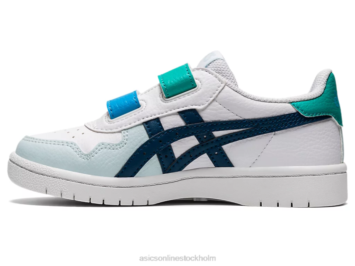 Asics japans förskola barn D6D04540 vit/makoblå