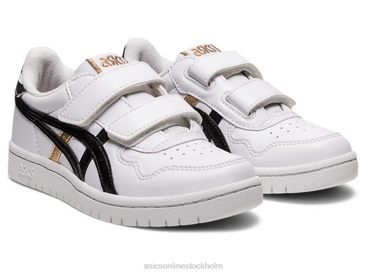 Asics japans förskola barn D6D04543 vit svart