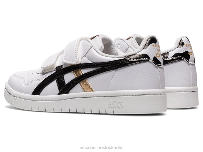 Asics japans förskola barn D6D04543 vit svart