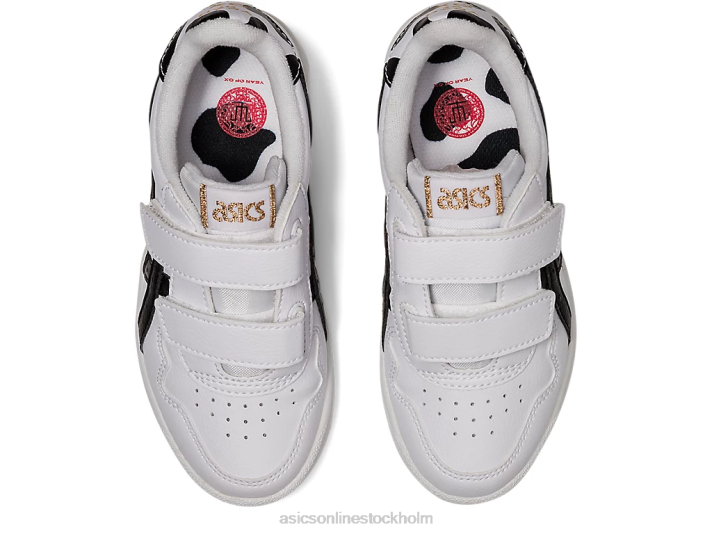 Asics japans förskola barn D6D04543 vit svart