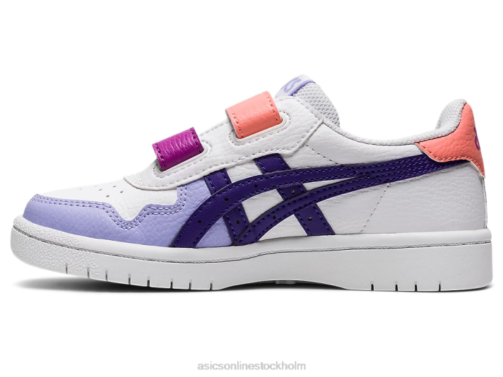 Asics japans förskola barn D6D04544 vit/gentry lila