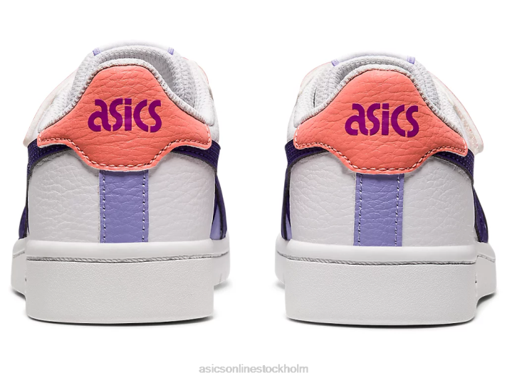 Asics japans förskola barn D6D04544 vit/gentry lila