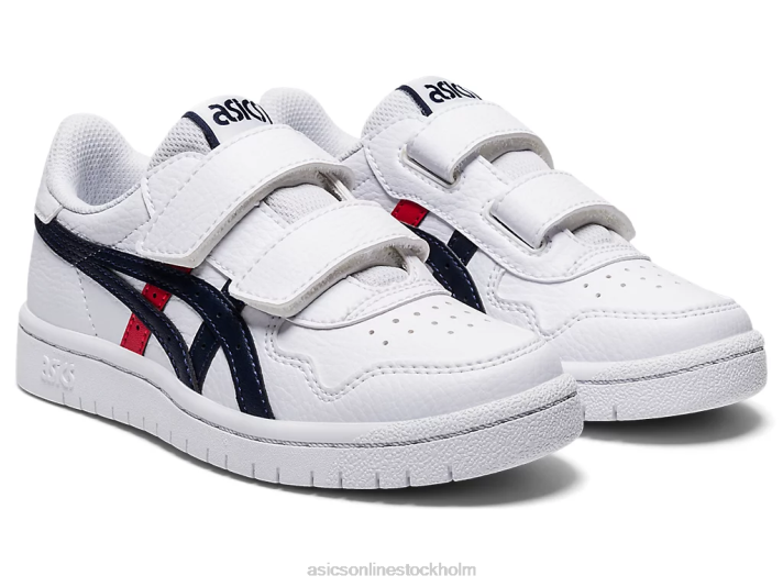 Asics japans förskola barn D6D04559 vit/klassisk röd