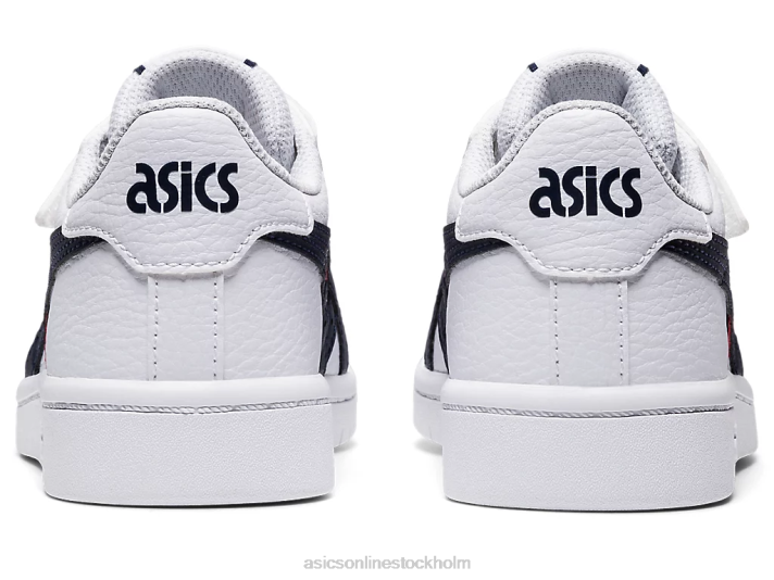 Asics japans förskola barn D6D04559 vit/klassisk röd