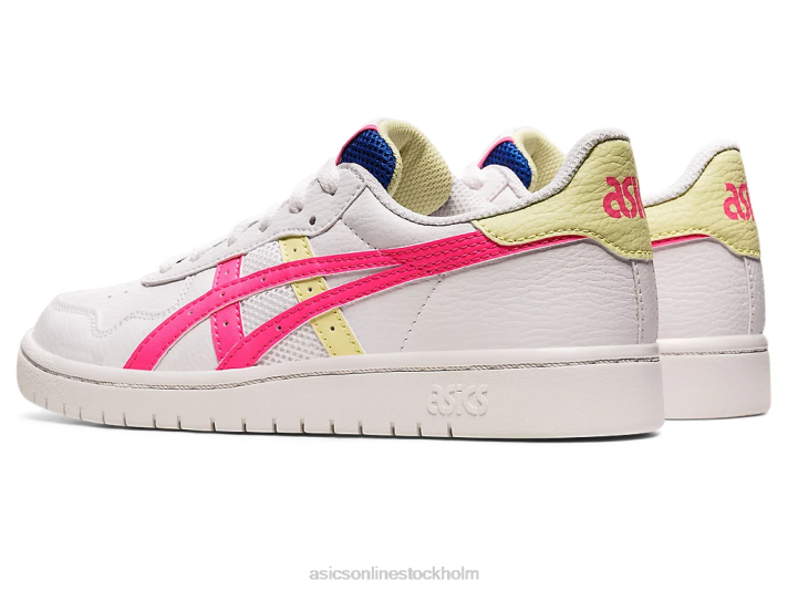 Asics japans grundskola barn D6D04415 vit/het rosa