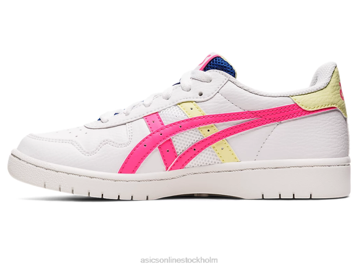 Asics japans grundskola barn D6D04415 vit/het rosa