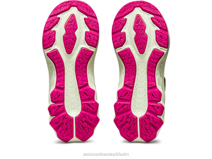 Asics novablast 2 förskola barn D6D04225 svart/frukt punch