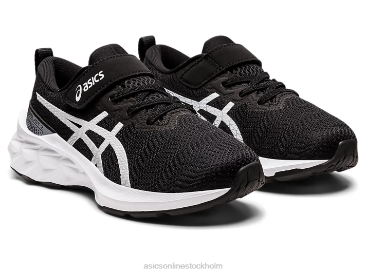 Asics novablast 2 förskola barn D6D04417 svart vit