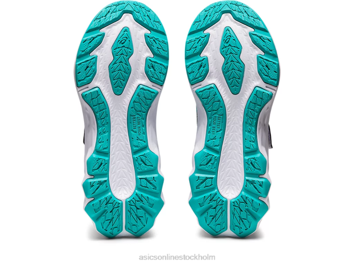 Asics novablast 2 förskola barn D6D04431 piemontegrå/lavendel glöd