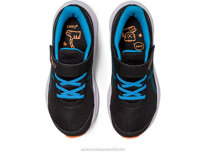 Asics patriot 13 förskola barn D6D04308 svart/öblå