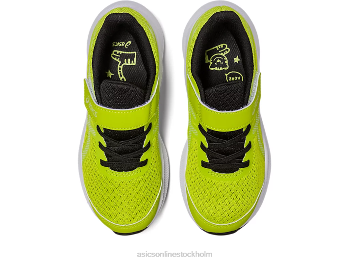 Asics patriot 13 förskola barn D6D04311 limeskal/vit