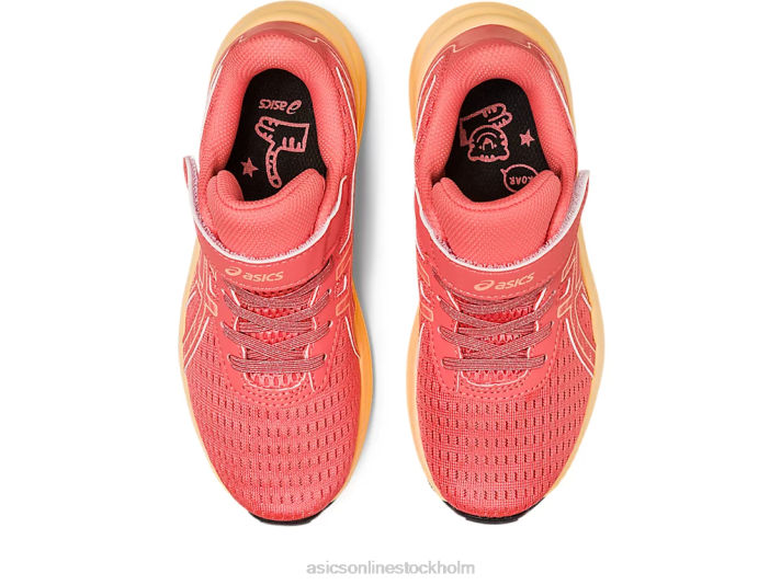 Asics pre excite 9 förskola barn D6D04284 papaya/sommardyn
