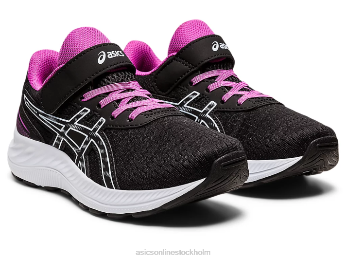 Asics pre excite 9 förskola barn D6D04361 svart/mjuk himmel
