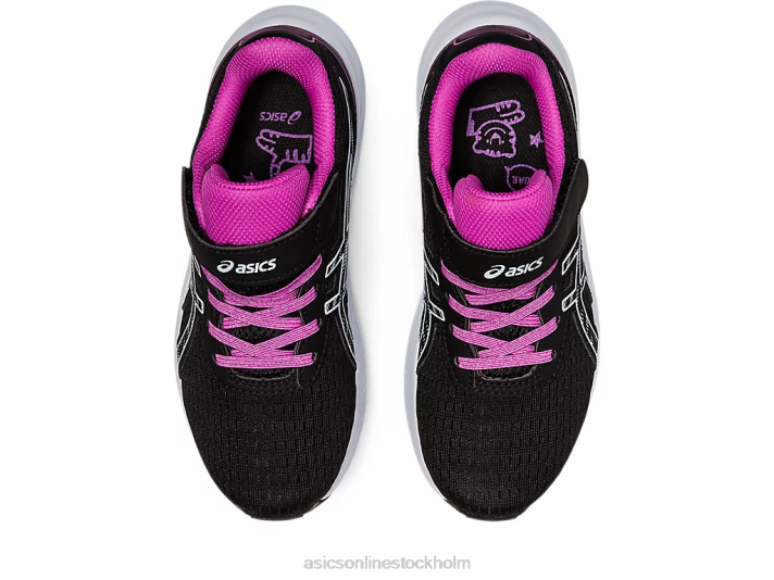 Asics pre excite 9 förskola barn D6D04361 svart/mjuk himmel