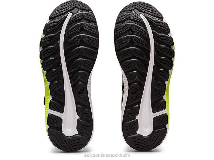 Asics pre excite 9 förskola barn D6D04460 svart/farlig grön