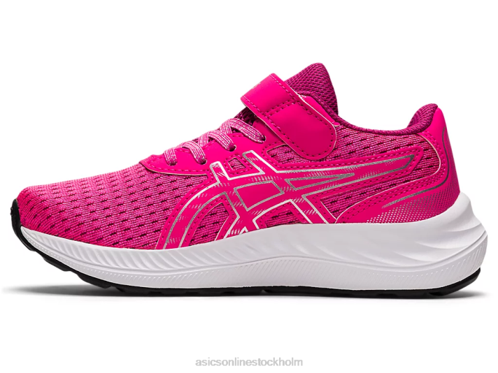 Asics pre excite 9 förskola barn D6D04461 rosa glo/rent silver