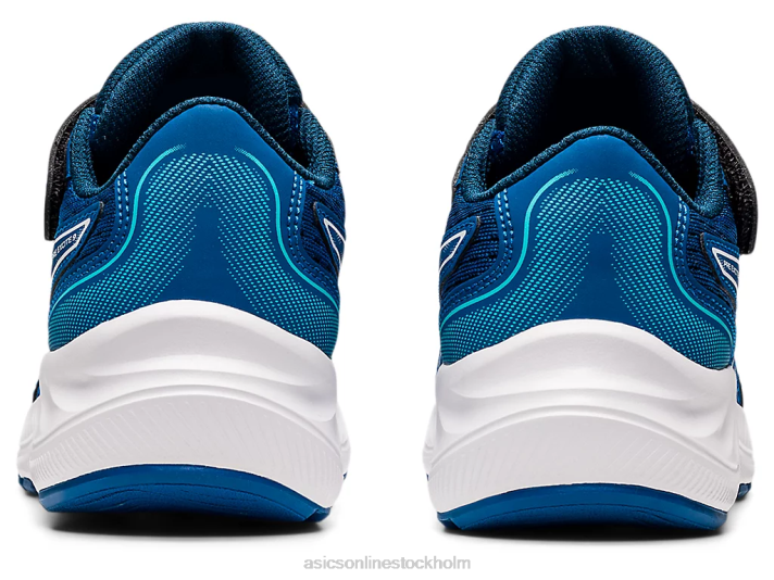 Asics pre excite 9 förskola barn D6D04463 sjödrev/vit